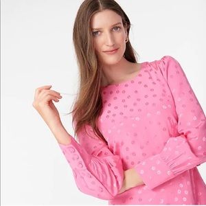 NWT J.Crew Shift dress in jacquard floral dot